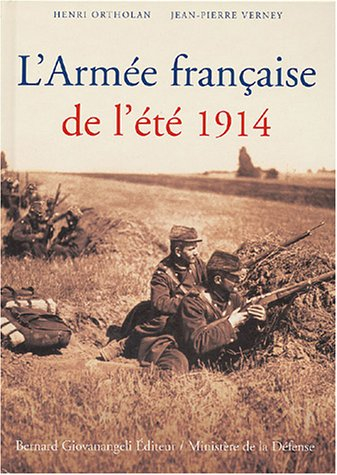 L'armée française de l'été 1914