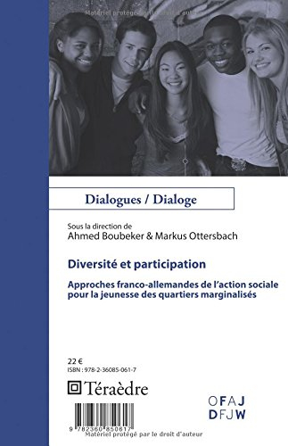 Diversité et participation : approches franco-allemandes de l'action sociale pour la jeunesse des qu