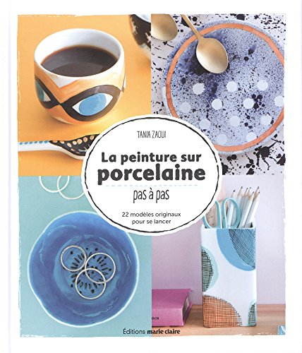 La peinture sur porcelaine : pas à pas : 22 modèles originaux pour se lancer
