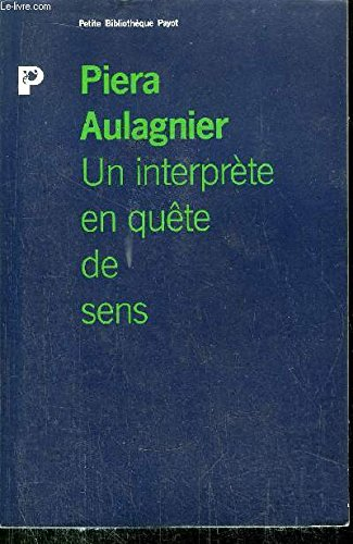 un interprète en quête de sens