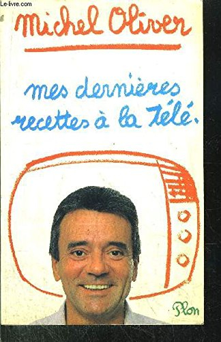 Mes dernières recettes à la télé