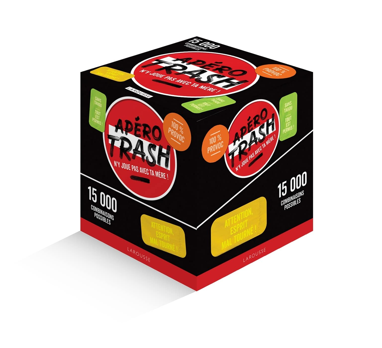 Apéro trash : n'y joue pas avec ta mère ! : 15.000 combinaisons possibles