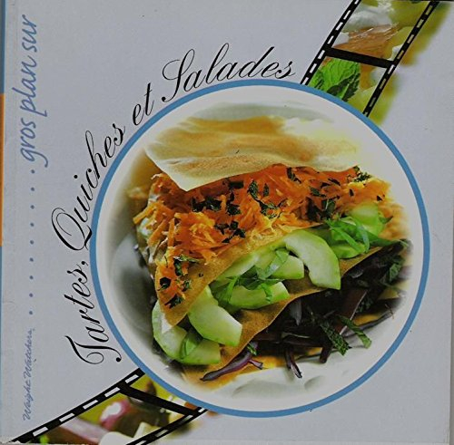 gros plan sur tartes,quiches et salades