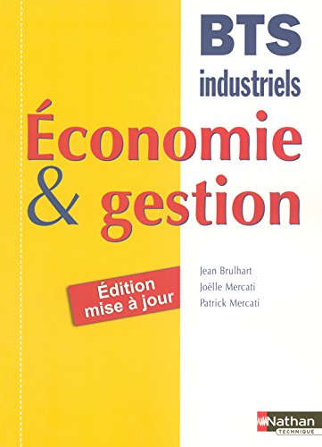Economie & gestion, BTS industriels