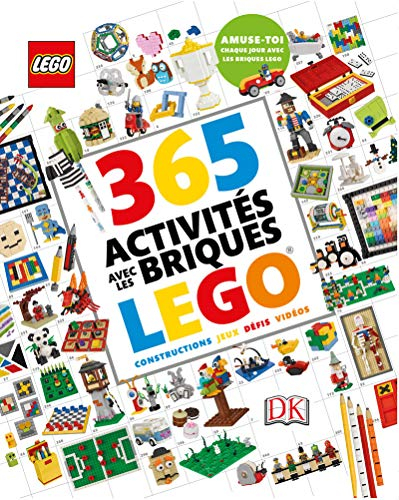 365 activités avec les briques Lego : constructions, jeux, défis, vidéos