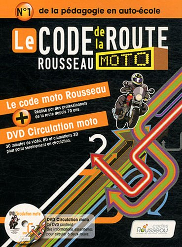 Le code Rousseau de la route moto : le code moto Rousseau + DVD Circulation moto