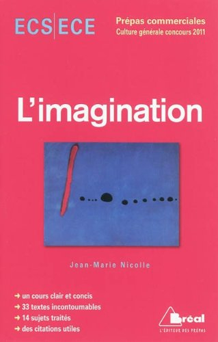 L'imagination : concours 2011 : ECS ECE, classe préparatoire économique et commerciale, voies scient