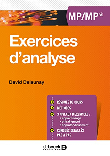 Exercices d'analyse MP-MP*
