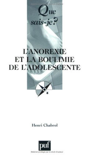 L'anorexie et la boulimie de l'adolescente