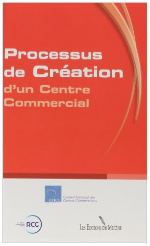 Processus de création d'un centre commercial