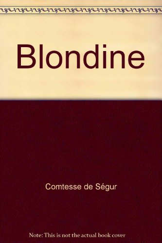 Blondine. Rosette