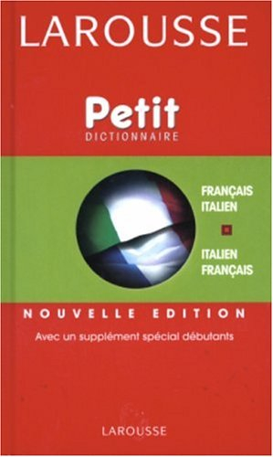 petit dictionnaire français/italien