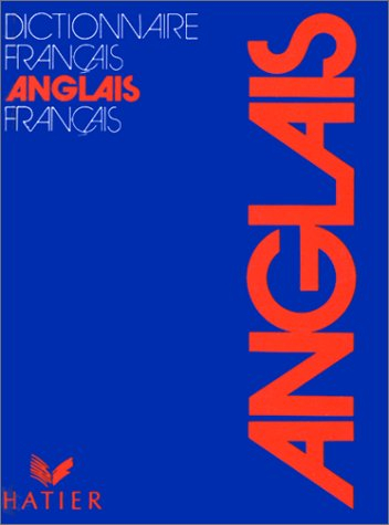 Dictionnaire français-anglais, anglais-français