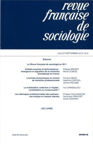 Revue française de sociologie, n° 53-3