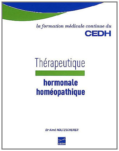 Thérapeutique hormonale homéopathique