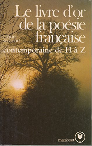 le livre d'or de la poésie française de h à z
