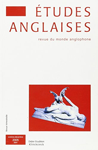 Etudes anglaises, n° 4 (2005)