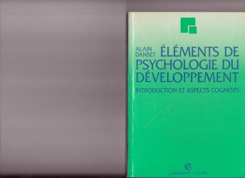 elements psychologie developpe    (ancienne edition)