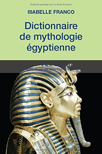 dictionnaire de mythologie égyptienne