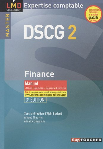 DSCG 2, finance : manuel