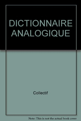 dictionnaire analogique