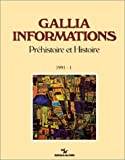 Gallia Informations 1991, numéro 1