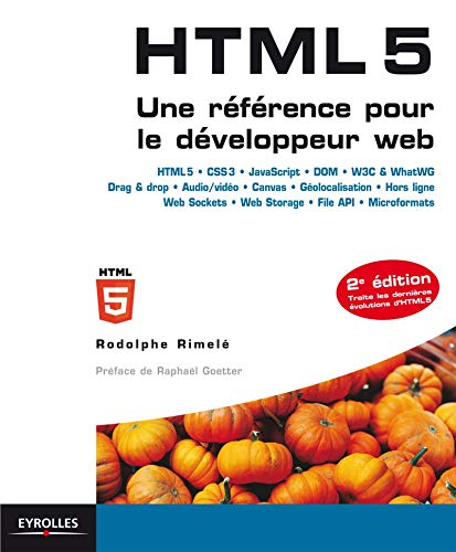 HTML5 : une référence pour le développeur Web : HTML5, CSS3, JavaScript, DOM, W3C & WhatWG, audio-vi