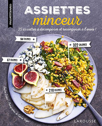 Assiettes minceur : 25 assiettes à décomposer et recomposer à l'envie !