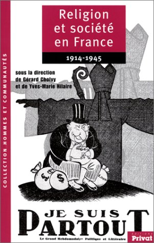 Religion et société en France, 1914-1945