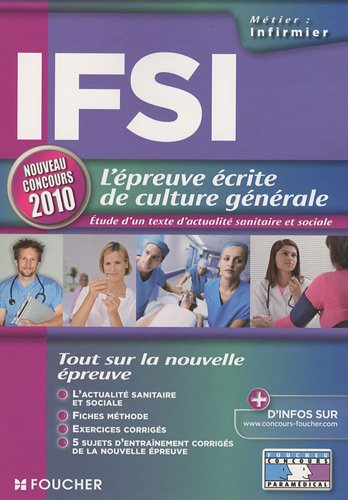 IFSI, l'épreuve écrite de culture générale : étude d'un texte d'actualité sanitaire et sociale : nou