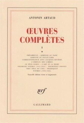 Oeuvres complètes. Vol. 1-1