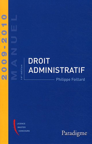 Droit administratif : 2009-2010
