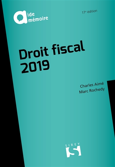 Droit fiscal 2019