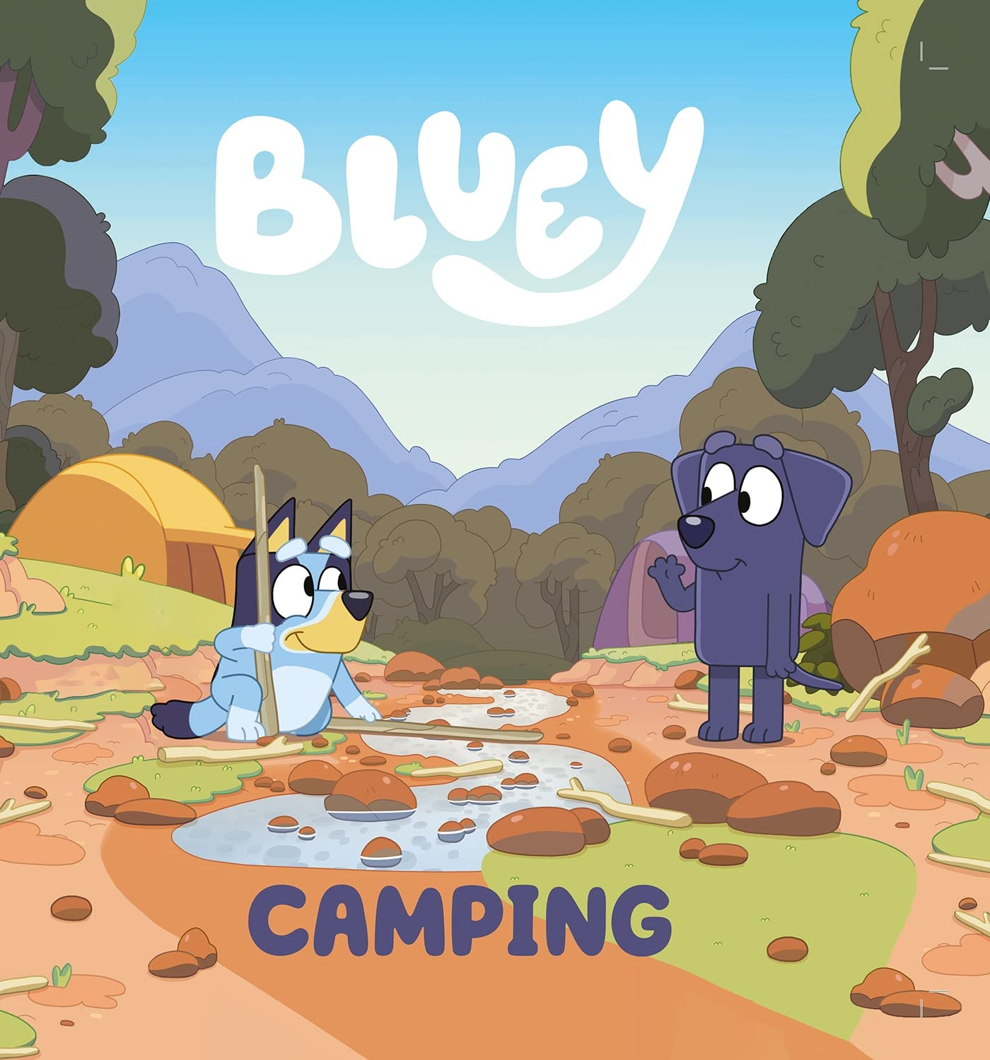 Bluey. Camping