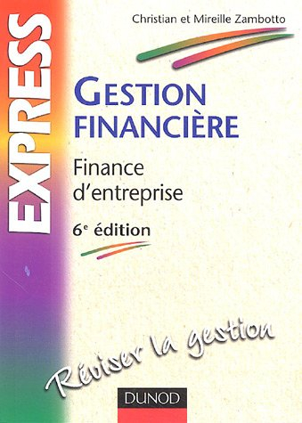 Gestion financière : finance d'entreprise
