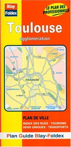 Plan de ville : Toulouse (avec un index)