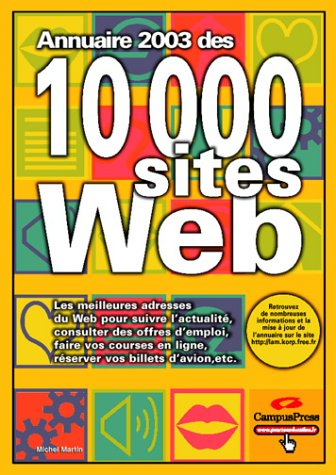 l'annuaire 2003 des 10 000 sites web