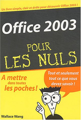 Office 2003 pour les nuls