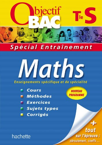 Maths enseignements spécifique et de spécialité, terminale S