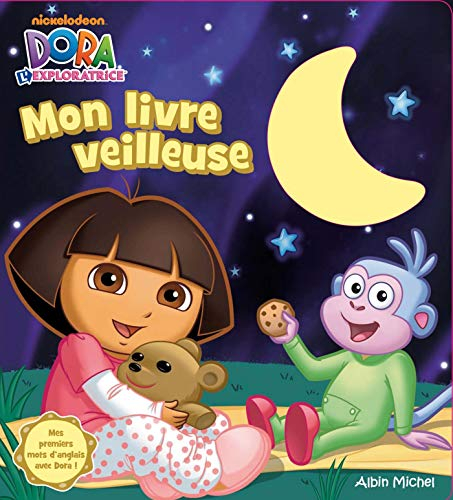 Dora l'exploratrice, mon livre veilleuse : mes premiers mots d'anglais avec Dora