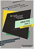 Analyse - Tome 2 - Exercices corrigés et épreuves d'examens corrigées du DEUG