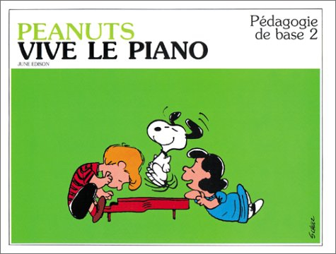 peanuts - vive le piano - pédagogie de base 2