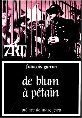 De Blum à Pétain : cinéma et société française (1936-1944)