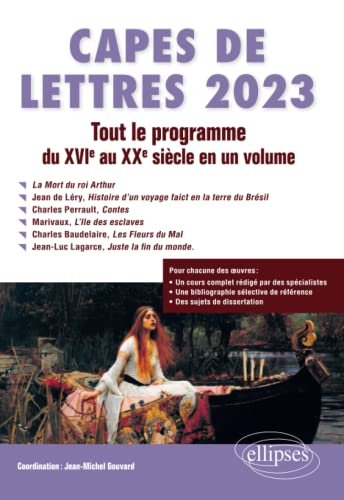 Capes de lettres 2023 : tout le programme du XVIe au XXe siècle en un volume