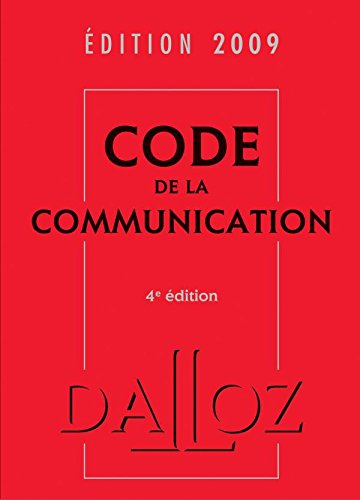 Code de la communication 2009
