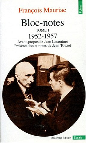 Bloc-notes. Vol. 1. 1952-1957