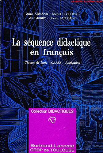 La Séquence didactique en français