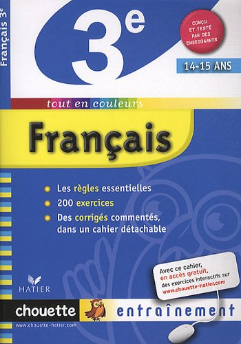 Français 3e, 14-15 ans