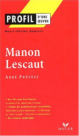 Manon Lescaut (1731), abbé Prévost