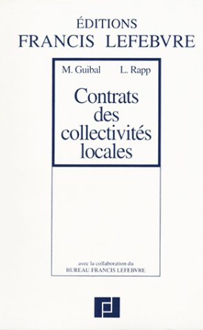 Contrats des collectivités locales